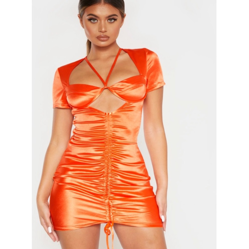 Orange dress